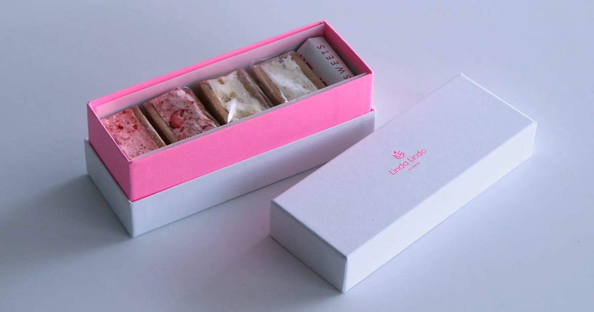 ファンシーペーパー「TANT」を使用したパッケージ