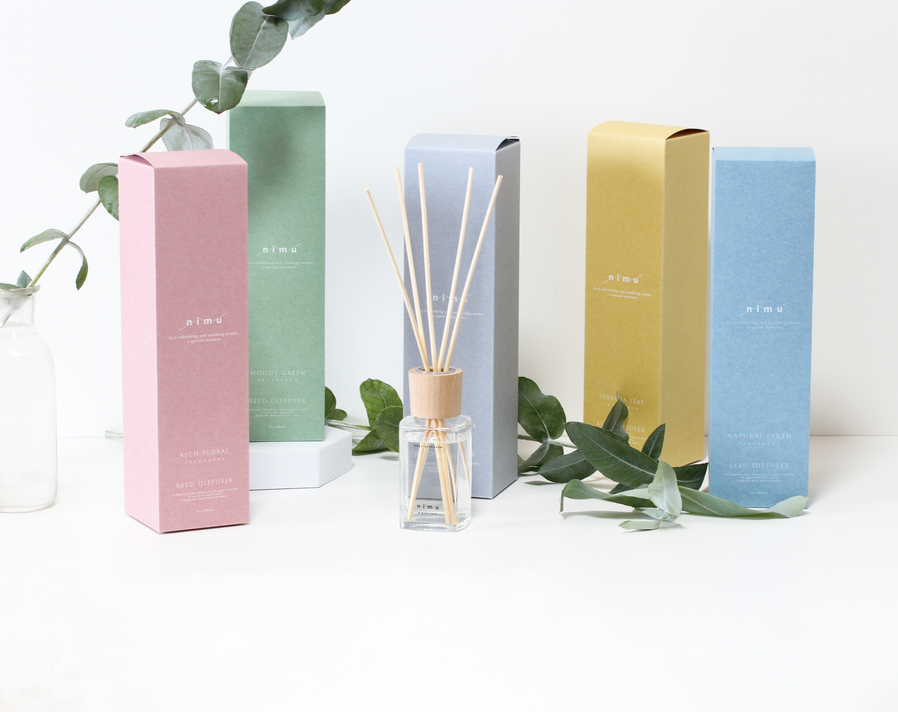 フレグランス パッケージ「nimu」／リンデン株式会社